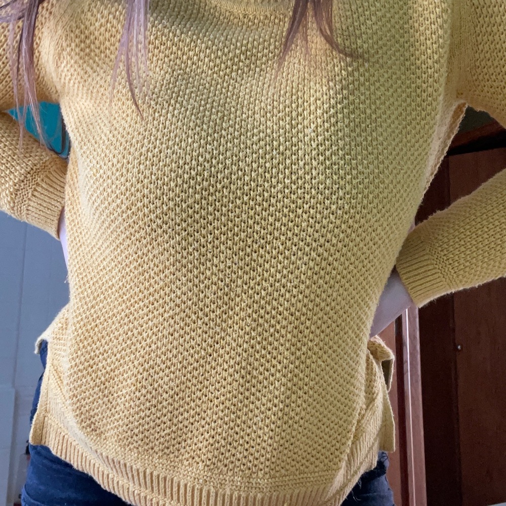 Yellow cozy Sweater